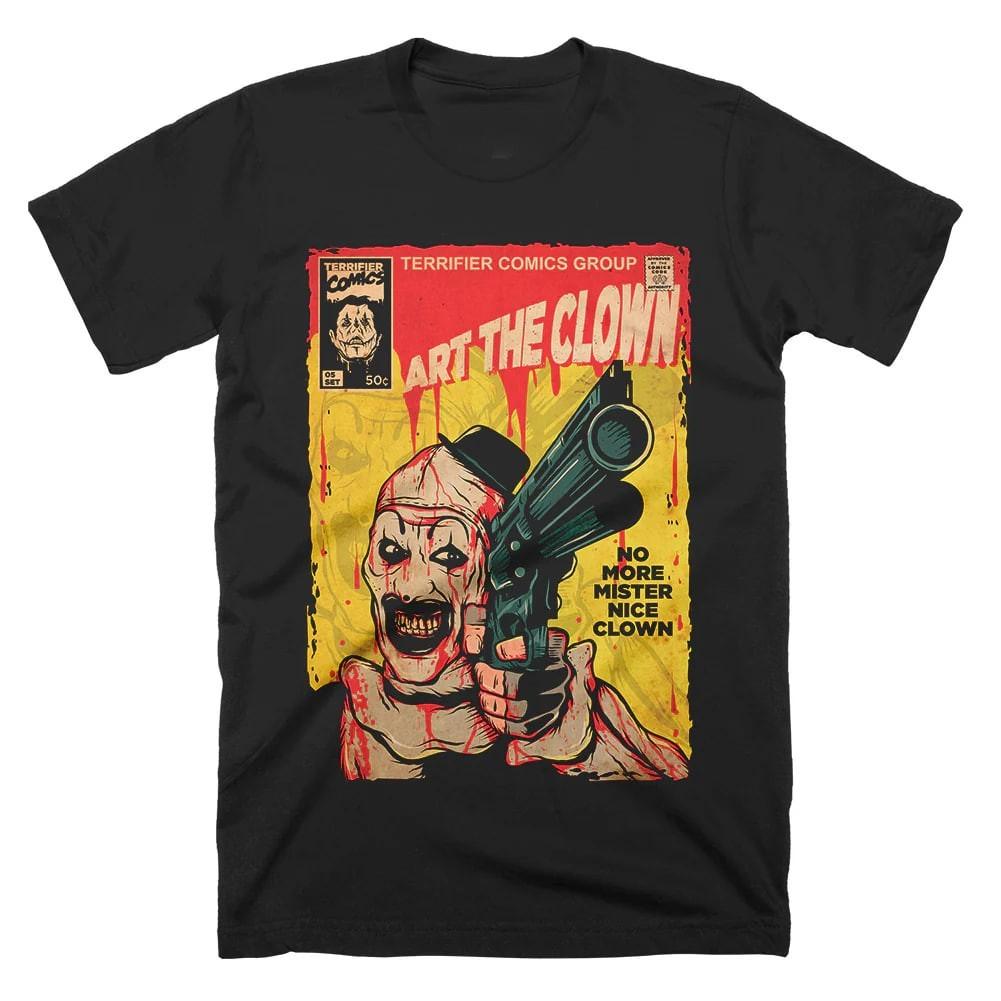 Terifier Art The Clown Horror Character Movie Graphic Unisex Halloween XL
