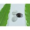 15X20MM Natural Black Rutile Oval Cabochon Loose Gemstone 3 Pcs Lot A-253