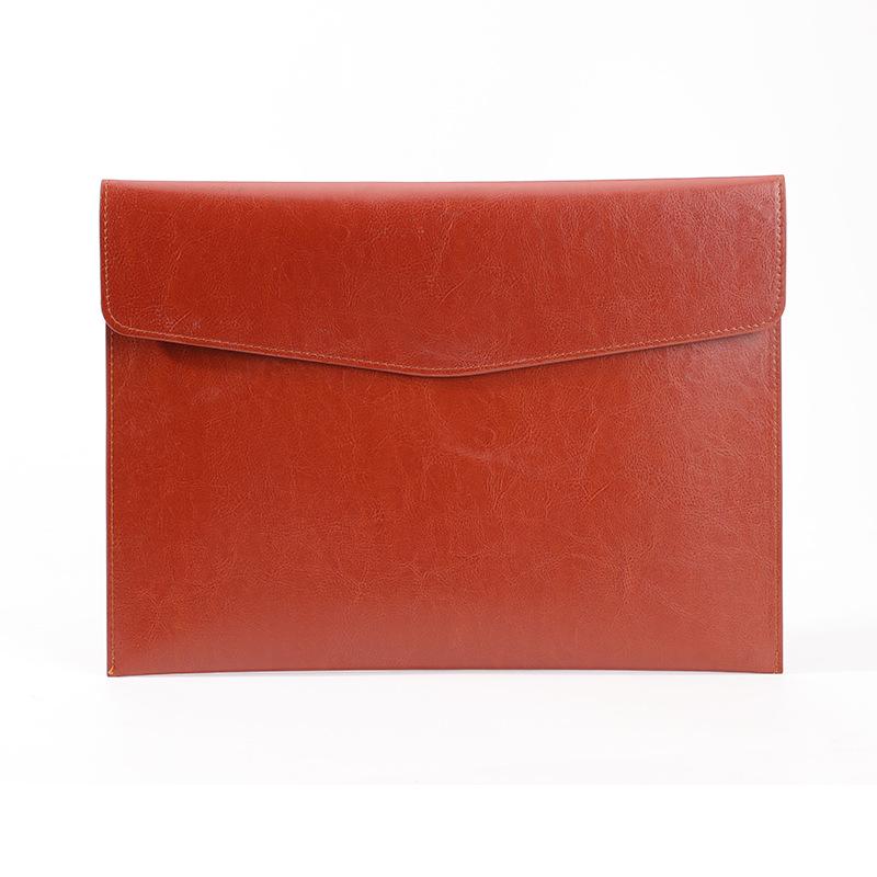 A4 Imitation Leather Waterproof Business File Bag & Receipt Folder