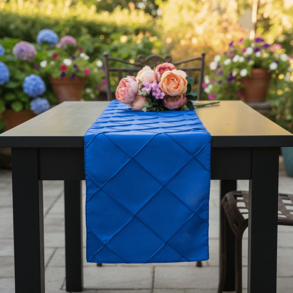 Elegant Checkered Table Runner 30*275CM Decorative Tablecloth Modern Table Flag  Hotel Banquet