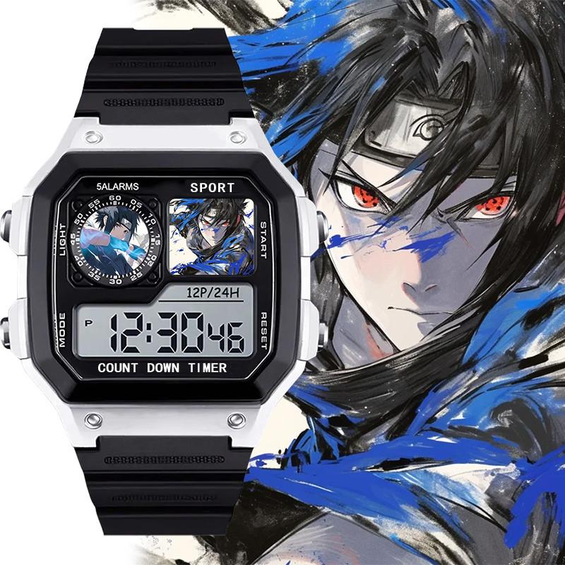 Náramkové hodinky Itachi Uchiha Vodotěsné Lehké s Naruto
