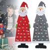 Xmas Ornaments Countdown Calendar Felt Christmas Tree DIY Advent Calendar Felt Advent Calendar