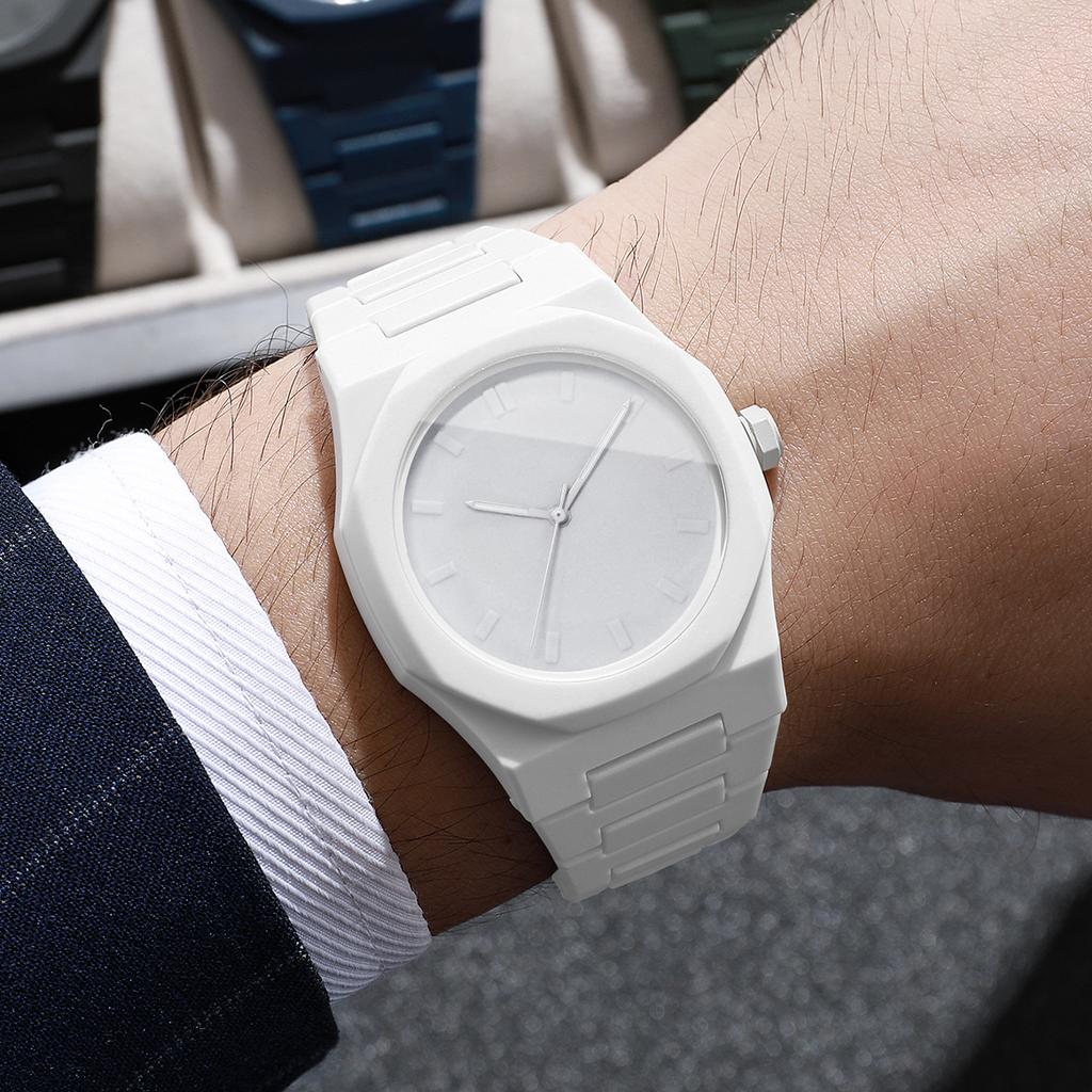 1Pcs Men's Gift Watch Fashion Simple Scale Dial Handsome Classic Versatile Casual Trend Quartz Watch( Box Not Included)