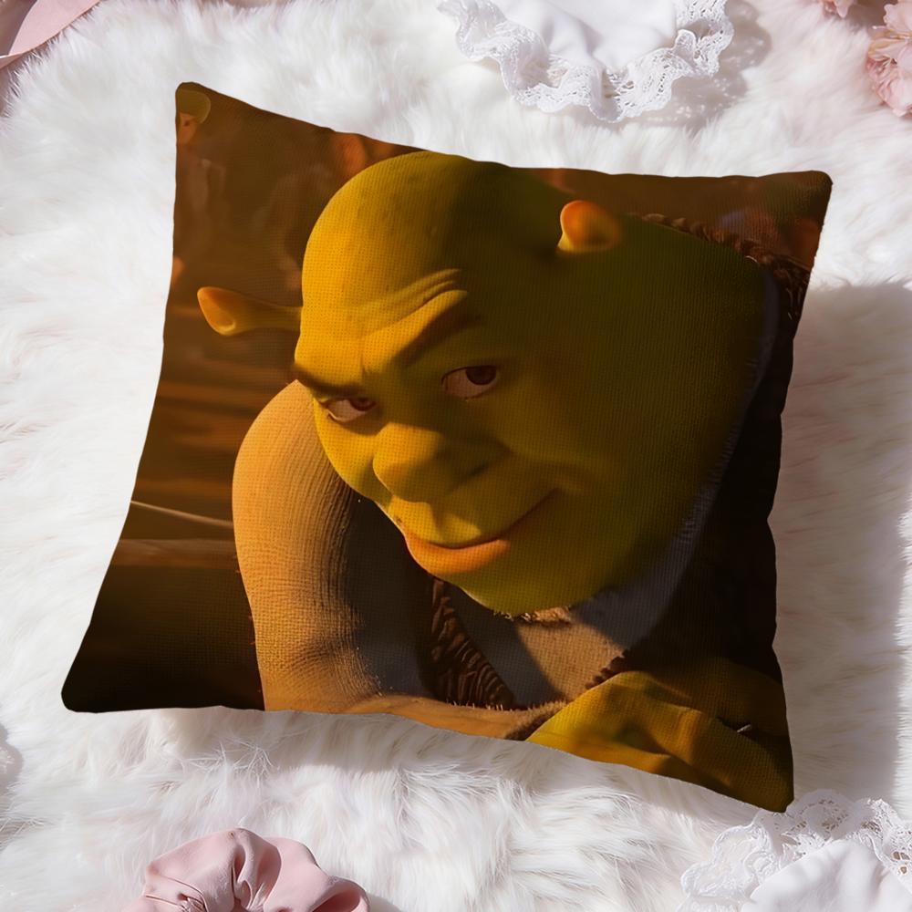 Anime S-ShrekS Povlak na polštář Prémiový komfort Oboustranný povlak na polštář - Design dva v jednom pro jakoukoli místnost a interiér auta