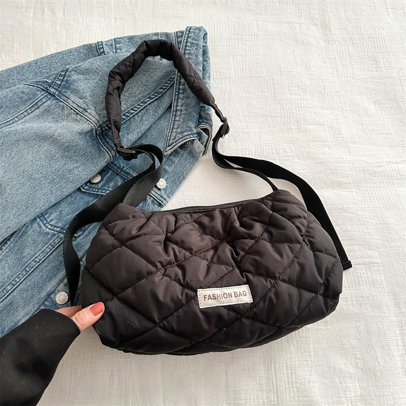 Autunno E Inverno Borsa Tote Diamante Moda Pendolarismo Tempo Libero Viaggio Grande Capacità Per Lavoro Borsa Sottospalla di Alto Valore Borsa a Tracolla Donna