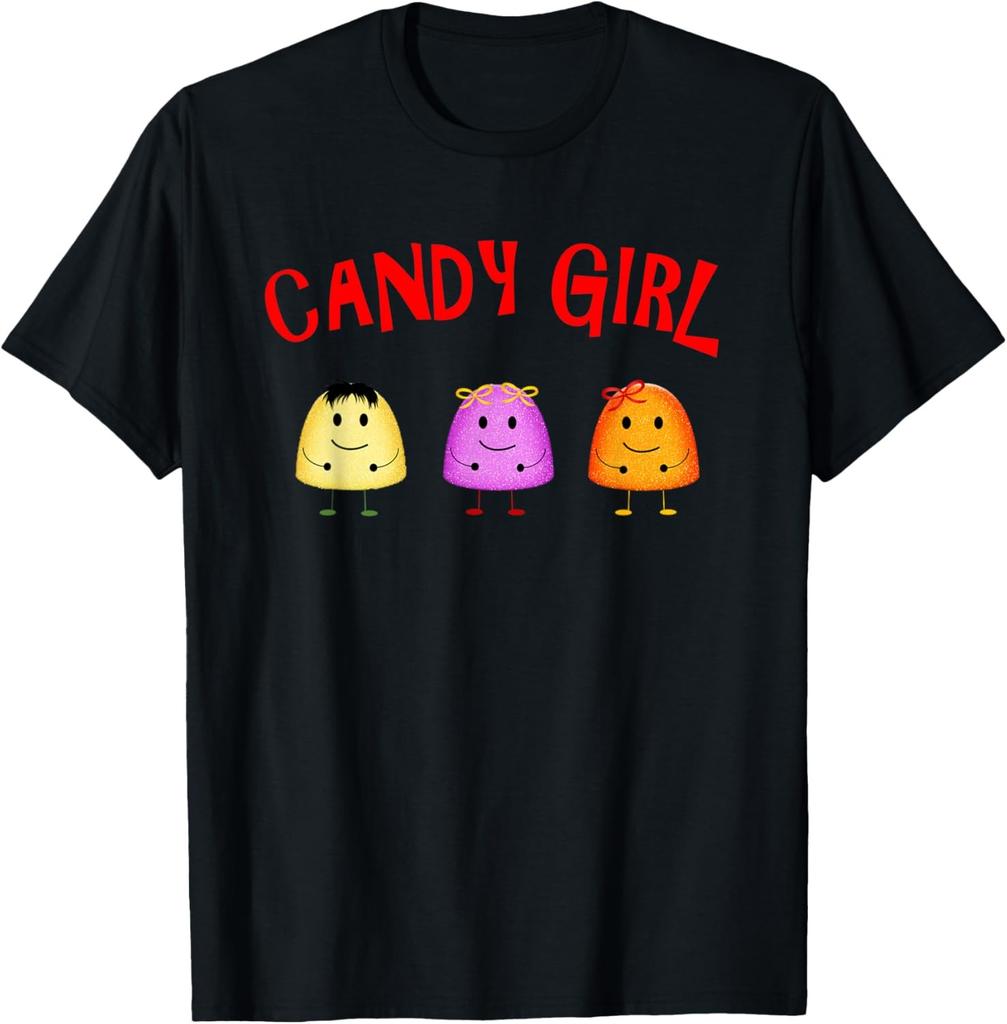 Kids Girls' Candy Girl Gumdrops Cute Novelty Fun Candy Theme T-Shirt
