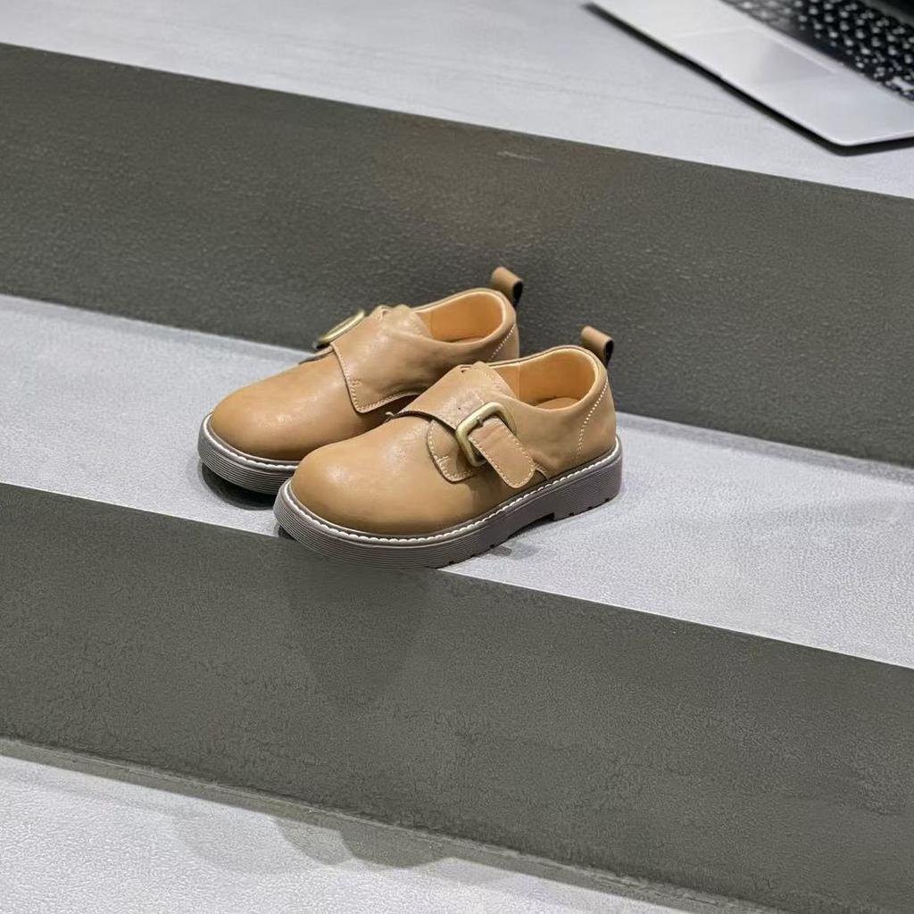 Women's platform new autumn lazy one-pedal bread shoes retro versatile muffin single shoes