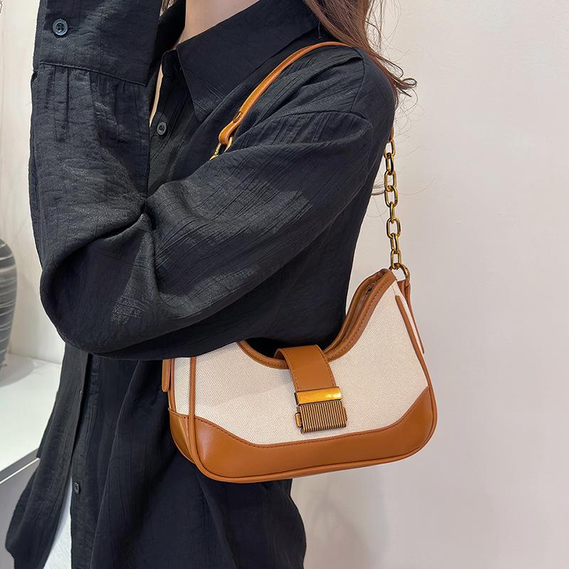2025 new women's bag summer niche design versatile high sense fashion personalized armpit bag women's bag