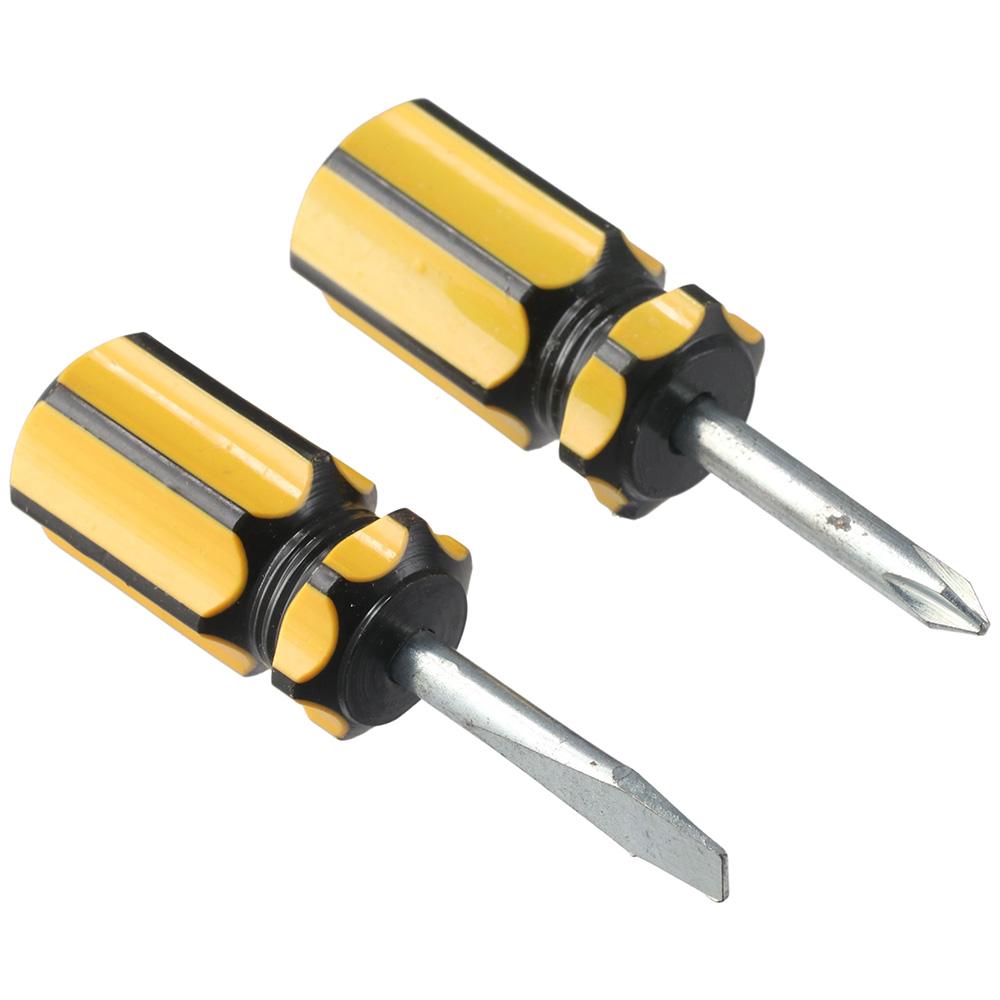 Yellow Handles Tools Flathead Screwdriver Small Opener Screwdriver Set  for Repair Home Improvement