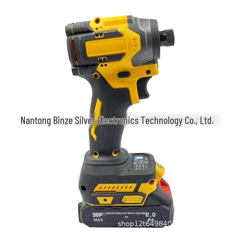 High-Torque Brushless Lithium Impact Driver & Rechargeable Electric Screwdriver with Industrial-Grade Speed Control
