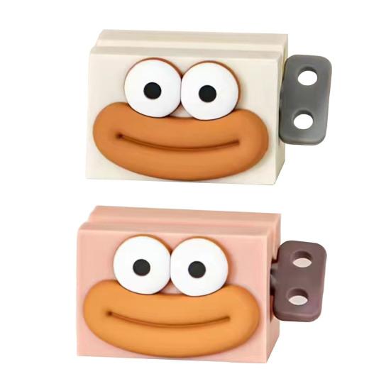 1/2Pcs Toothpaste Tube Squeezer Toothpaste Dispenser Cartoon Shape Easy to Use Toothpaste Clip Bathroom Decoration