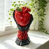 Nordic Style Heart-shaped Vase Heart-shaped Flower Pot Resin Vase  Home Decor