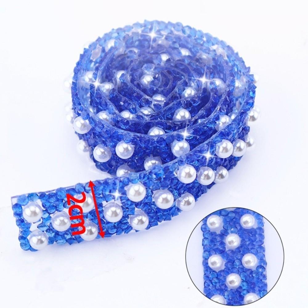 DIY Self Adhesive Rhinestone Chain Diamond Strips  Dress Skirt Clothing Accessories