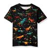 Boys 3D Animal Dinosaur T Shirt Short Sleeve 3D Print Summer Spring Active Sports Fashion Polyester Kids 3-12 Years Outdoor Daily Indoor Regular Fit