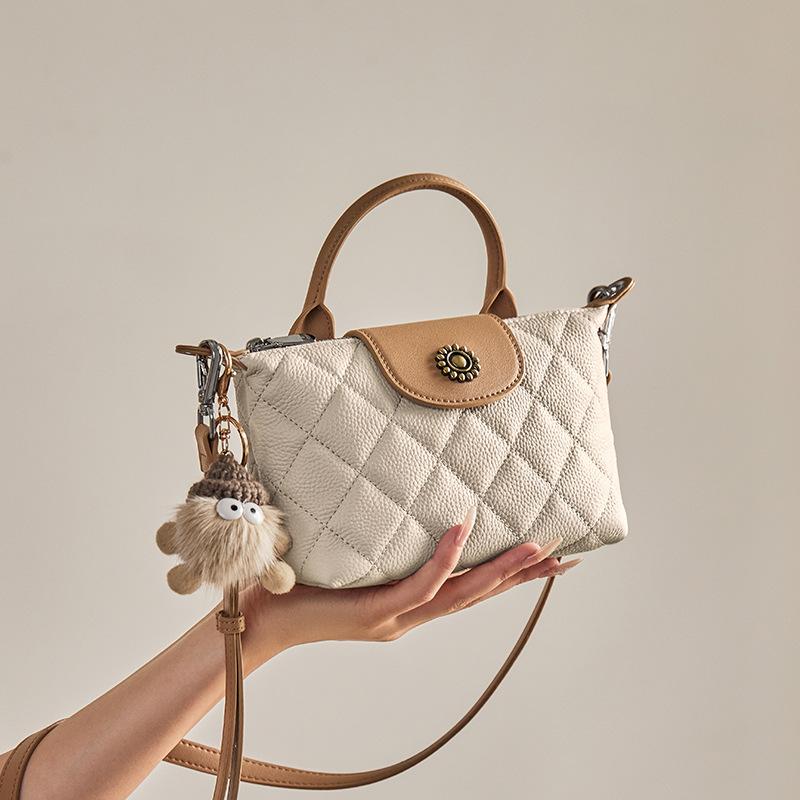 Mrs. Qiao Bag Crossbody Bag 2025 New Autumn Winter High-end Dumpling Bag Women's Handbag Small Genuine Leather Women's Bag