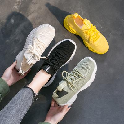 Mesh Women Shoes Breathable Platform Sneakers Outdoor Non-slip Lace Up Running Sports Shoes Woman Vulcanized Shoes Snekaer Women