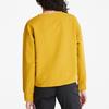 Timberland Solid Color Casual Loose Water-Resistant Fleece Crewneck Sweatshirt Women Sweatshirt Golden-Palm A5X29-CY1