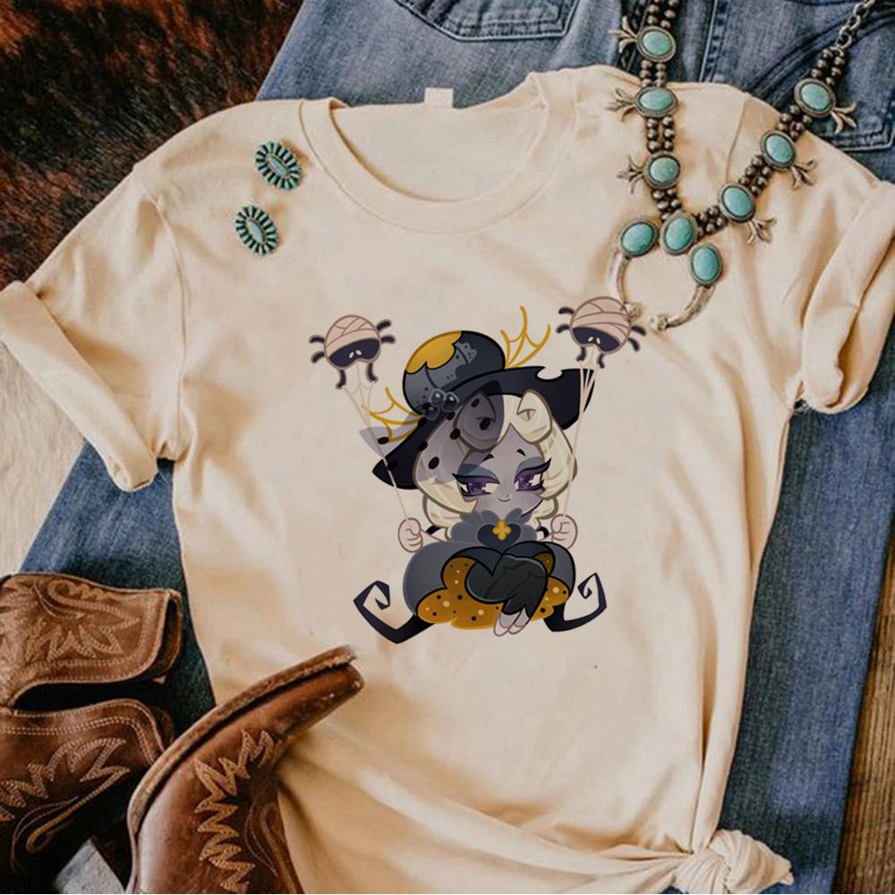Shadow Milk Cookie T-Shirt Herren Damen Cartoon Harajuku Kurzarm T-Shirt Anime Harajuku Streetwear Unisex T-Shirts Streetwear