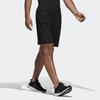 Adidas FW22 Solid Color Logo Print Casual Sports Shorts Men Bottoms Black DU0934