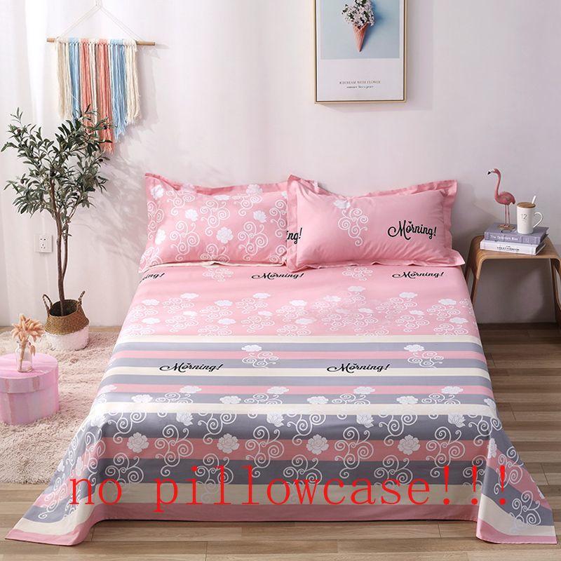 Fashion Sheets Household Skin-friendly Comfortable Breathable Protective Bedcover Single Double King Queen Size Dormitory Bed