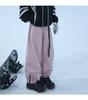 Unisex Waterproof Velvet Ski Pants for Winter Outdoor Sports - Trendy American Casual Joggers