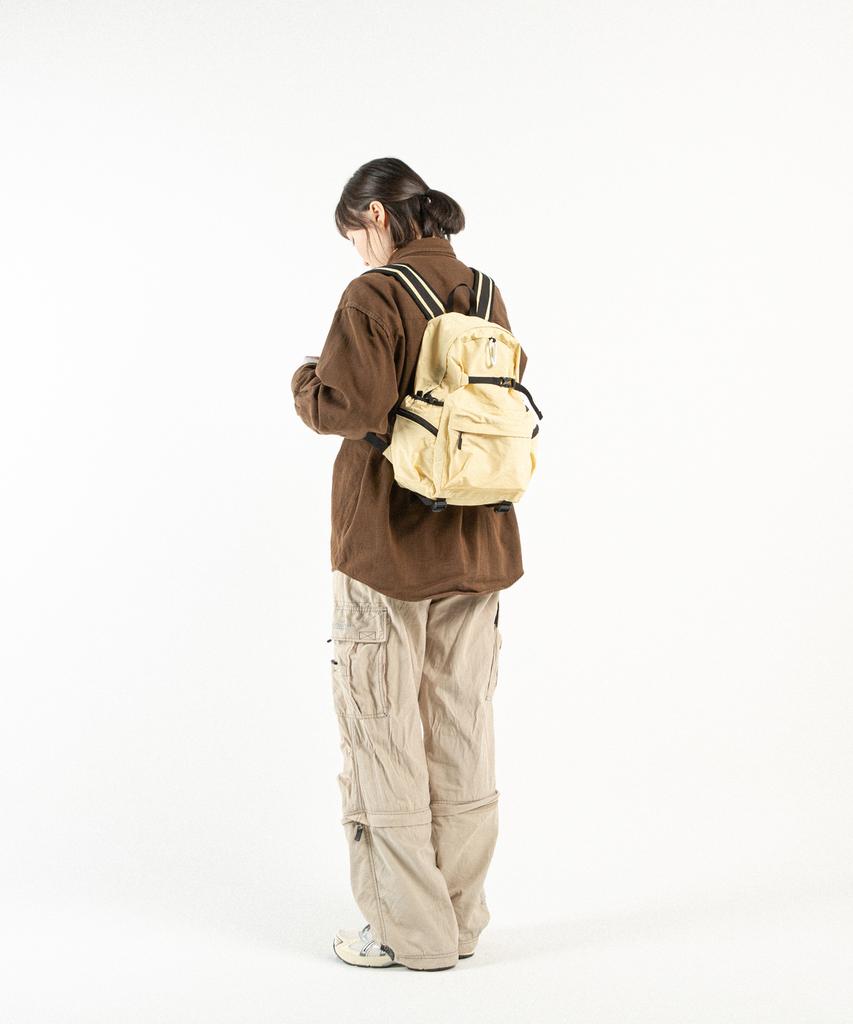 Jenner Light Recycled Nylon Backpack_Small [Pastel Yellow]