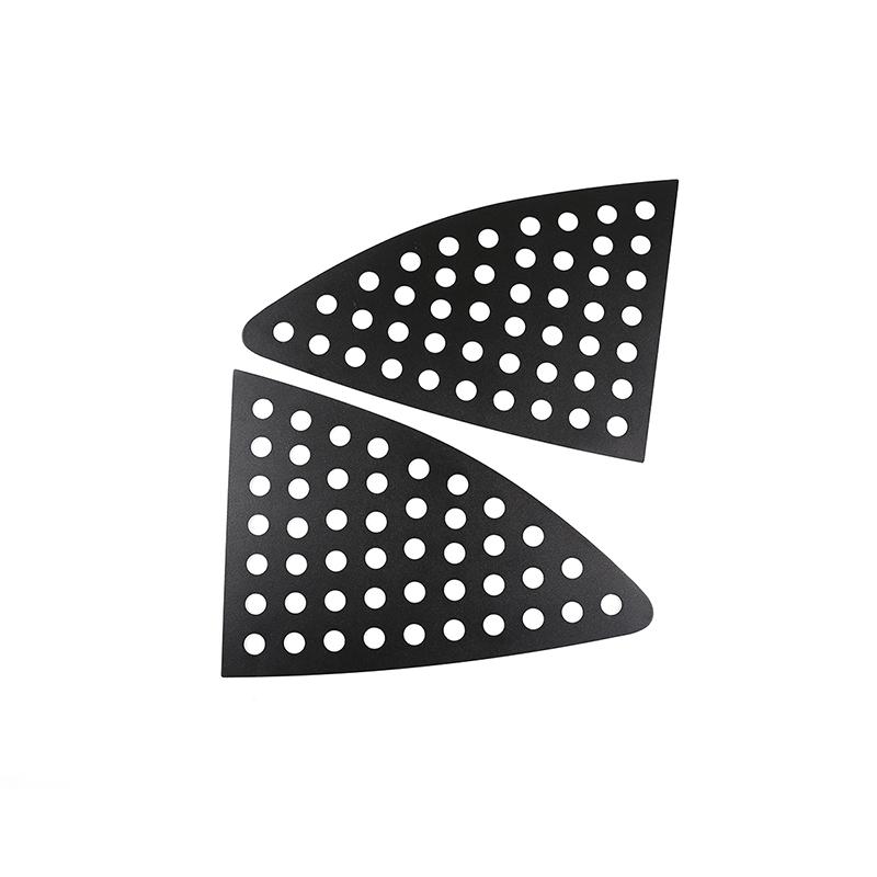 Aluminum Alloy Car Rear Window Triangle Shutter Decoration Sticker For 2012-2020 Subaru BRZ/Toyota 86 Car Accessories