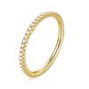 925 Sterling Silver Simple Rings for Women Wedding Engagement Heart Rings with Zircon  Female Jewelry 2025