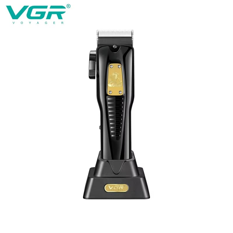 Hair Clipper Base Rechargeable Hair Salon Professional Home Electric Hair Clipper Black LED Digital Display Screen Men's Hair Shaving Clippers