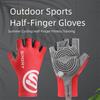 1Pair Breathable Half-Finger Cycling Glove Non Slip Fishing Gloves Sport Riding Gloves  Fitness