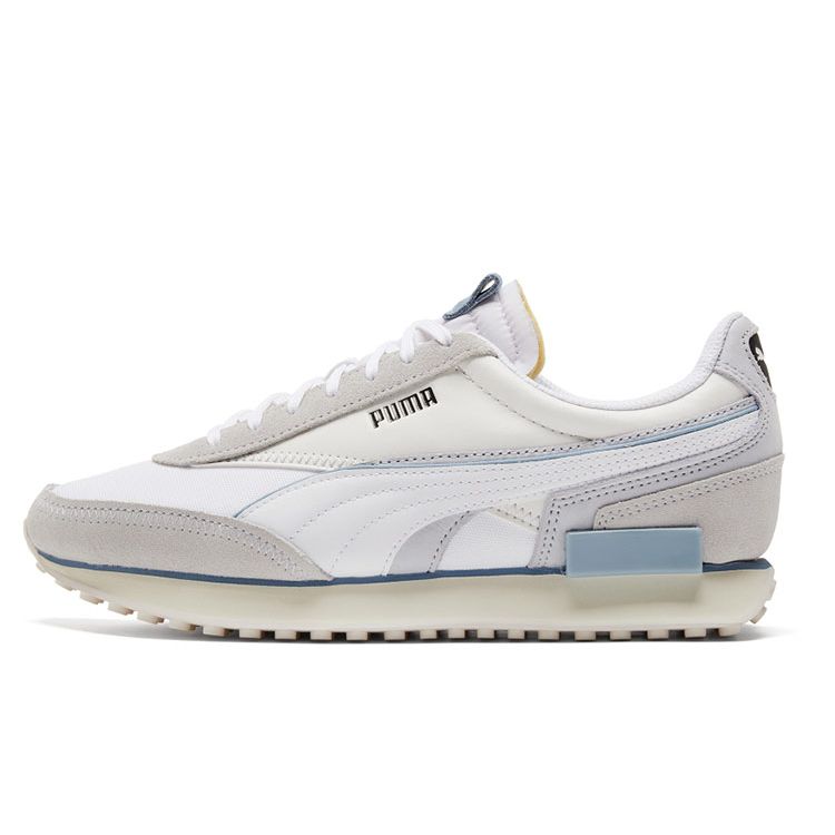 Puma Future Rider Fabric Retro Sports Low-Top Lifestyle Shoes Women Sneakers Dawn-Gray 381783-01