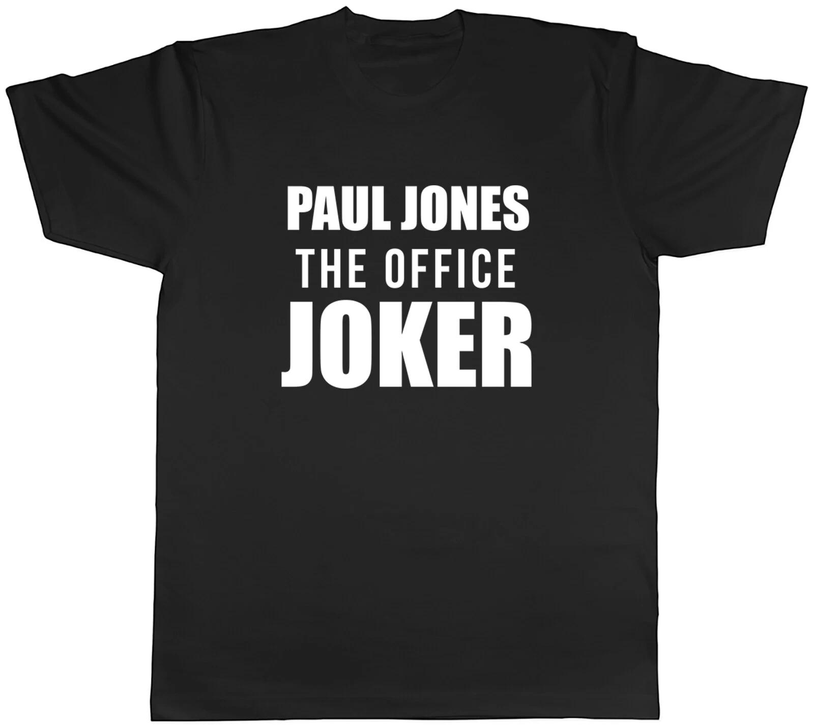 Personalised The Office Joker Mens Unisex T-Shirt Tee M
