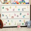 Painted English Letter Combination Children's Bedroom Study Home Beautification and Decoration Small Stickers