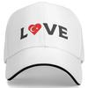 LOVE Turkey Baseball Cap Hunting Camping Sunscreen Trucker Hat Unisex Women Casual Custom Logo Snapback Cap