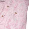 ZANZEA Women Elegant Print Casual V-Neck Summer Short Sleeve Dress