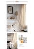 Bu Papa Curtain: Light-Permeable Hollow Crochet Patchwork Floor-to-Ceiling Bay Window Gauze, American Style
