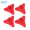 4PCS Glass Glue Caps - Durable Plastic Sealing Caps For Standard Glue Bottles, Portable Decoration Tools
