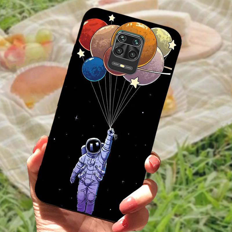 For Xiaomi Redmi Note 9 Cases Soft TPU Silicon Cartoon Phone Back Cover On Redmi Note 9 Pro Coque Note 9s Note 9 s Bumper Fundas