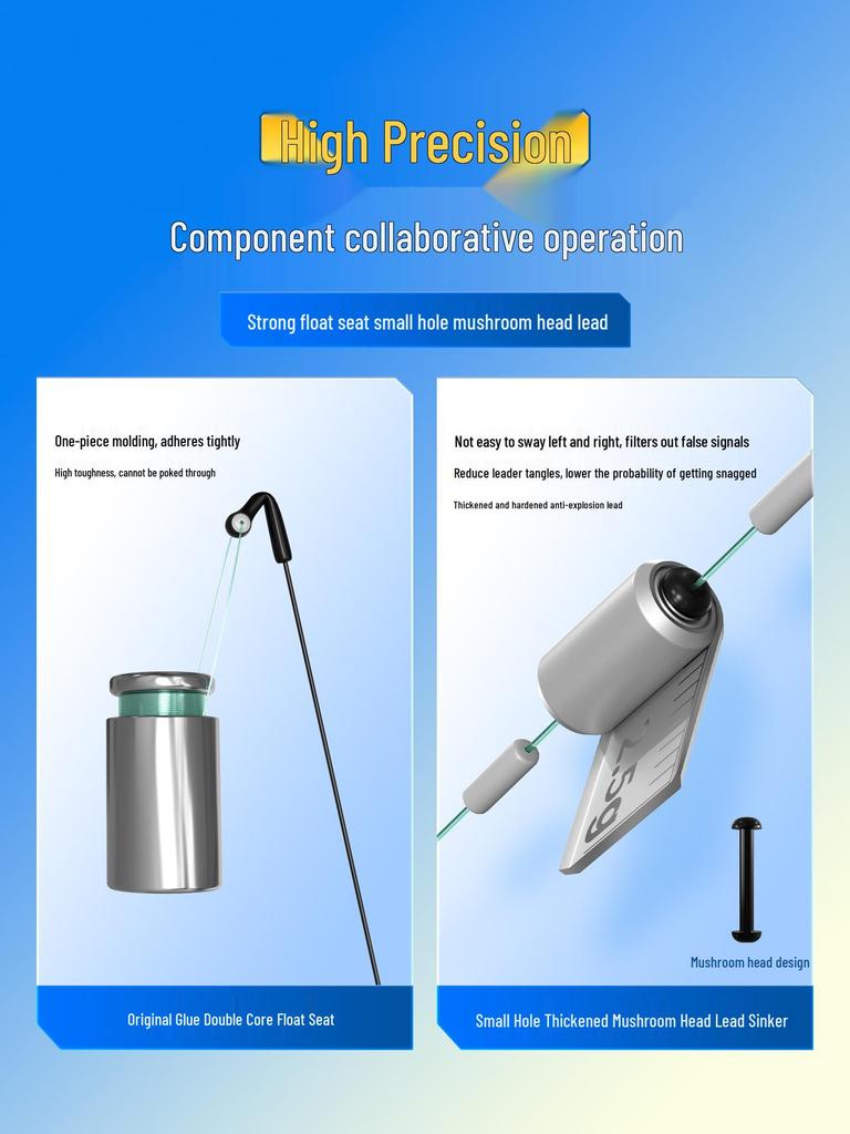 Xiao Fengxian Premium Schwarzes Angelschnur-Set mit Hoher Zugfestigkeit - Komplette Hauptschnur und Importierte Fertigschnüre Enthalten.