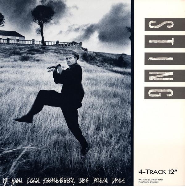 12inch Record STING - If You Love Somebody Set Them Free SP12132 A&M Records 1985 US Dance & Electronica Used