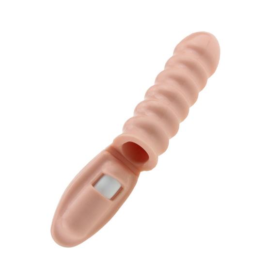 1Set Vibrator Thickening Increase Climax TPE Functional G Spot Sex Masturbator for Female