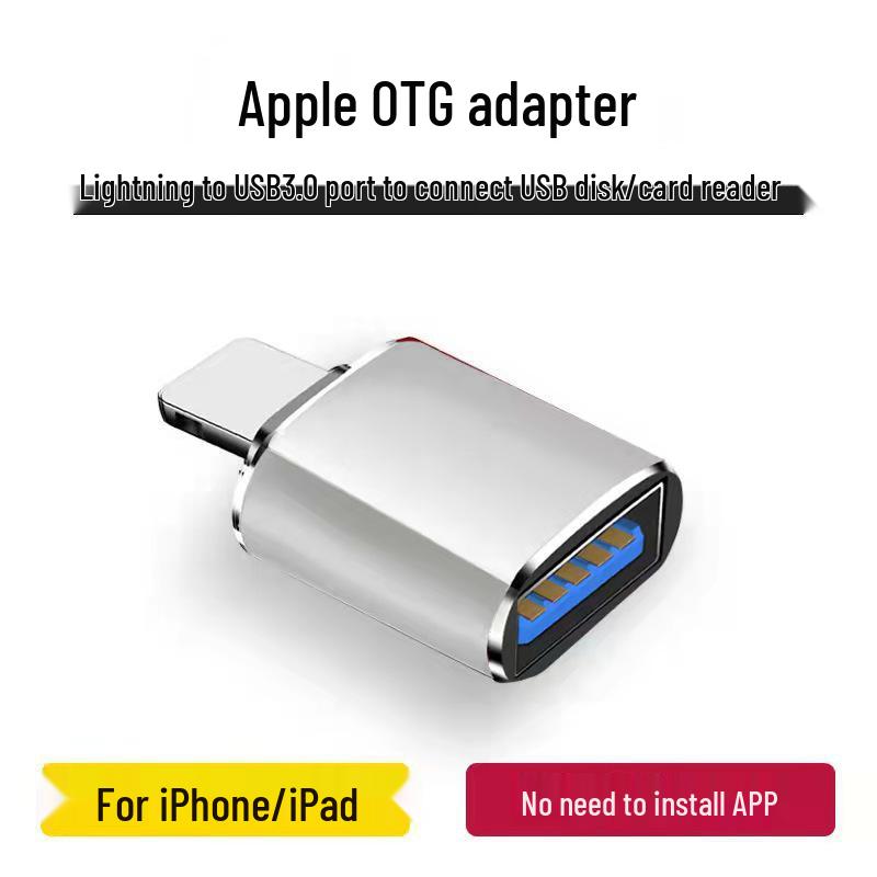 Apple iPhone Lightning to USB 3.0 OTG Adapter & Card Reader