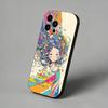 Flowing Color Healing Anime Art Case Phone Case For iPhone 17,16,15,14,13,12,11 Pro,Max,Plus,X,XS,XR,SE,Mini