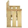 VidaXL Banc de jardin 121 cm Bois de pin imprégné