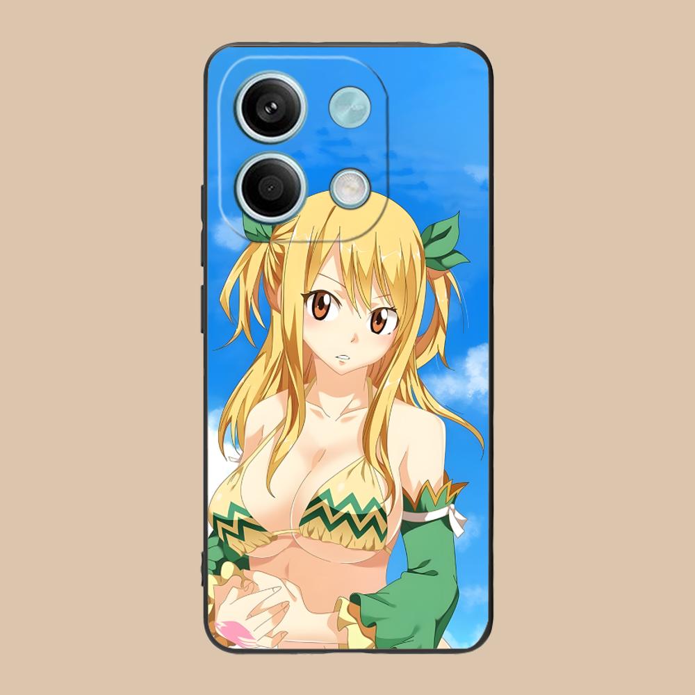 Fairy Tail Lucy Mobile Phone Case for POCO F7 F6 F5 F4 F3 F2 Pro GT C75 C71 C65 C61 C40 Pro Ultra Colorful Printing Cover Cover