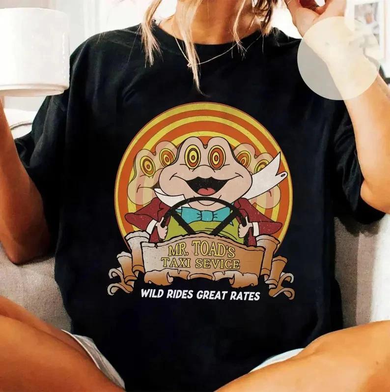 Mr Toads Taxi Service Wild Ride Fantasyland TShirt Unisex S