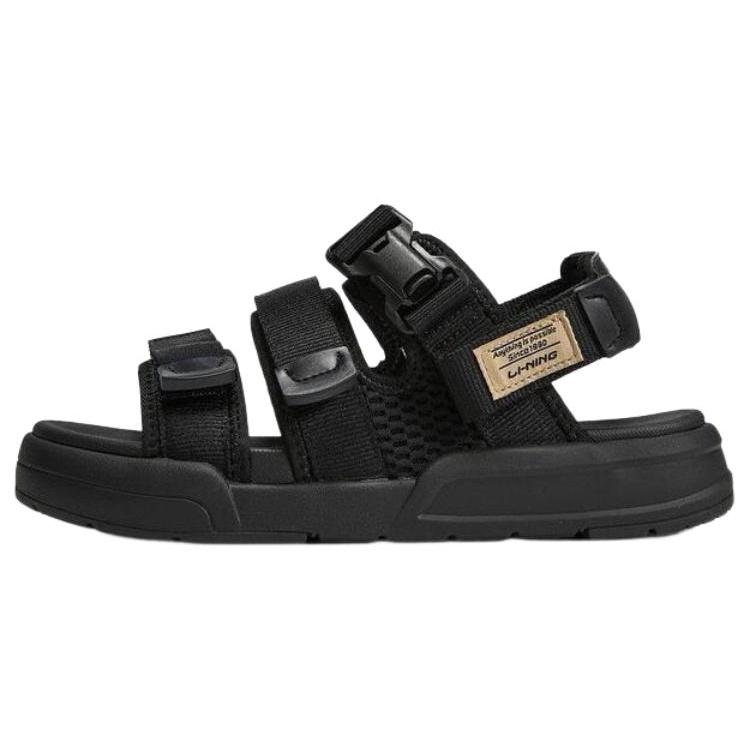 Li-Ning Coca Sandals  Black  Men s AGUT009-1 EU 43⅔