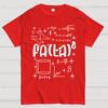 Christmas Math Fa La La Cotton Summer Casual Cool Loose T-Shirt