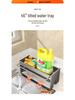 Punch-Free Dishcloth, Bowl, and Plate Drainer Rack for Kitchen/Bathroom Storage