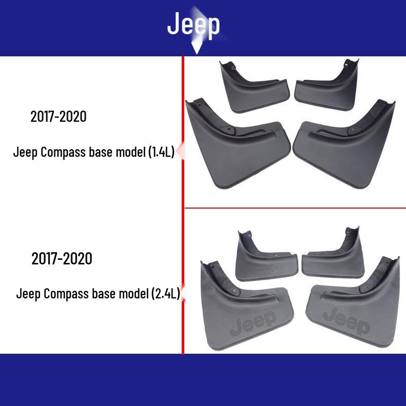 

2017-2020 Jeep Compass Mudguards: Car Accessories & Mud Flaps 33x22x10 cm чорний